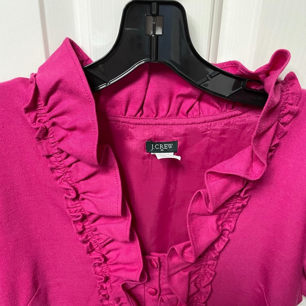 JCrew V-neck Pink Dress